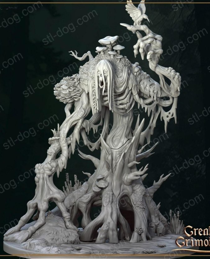 永恒森林(Beyond the Evergreen Forest) 3D打印图纸